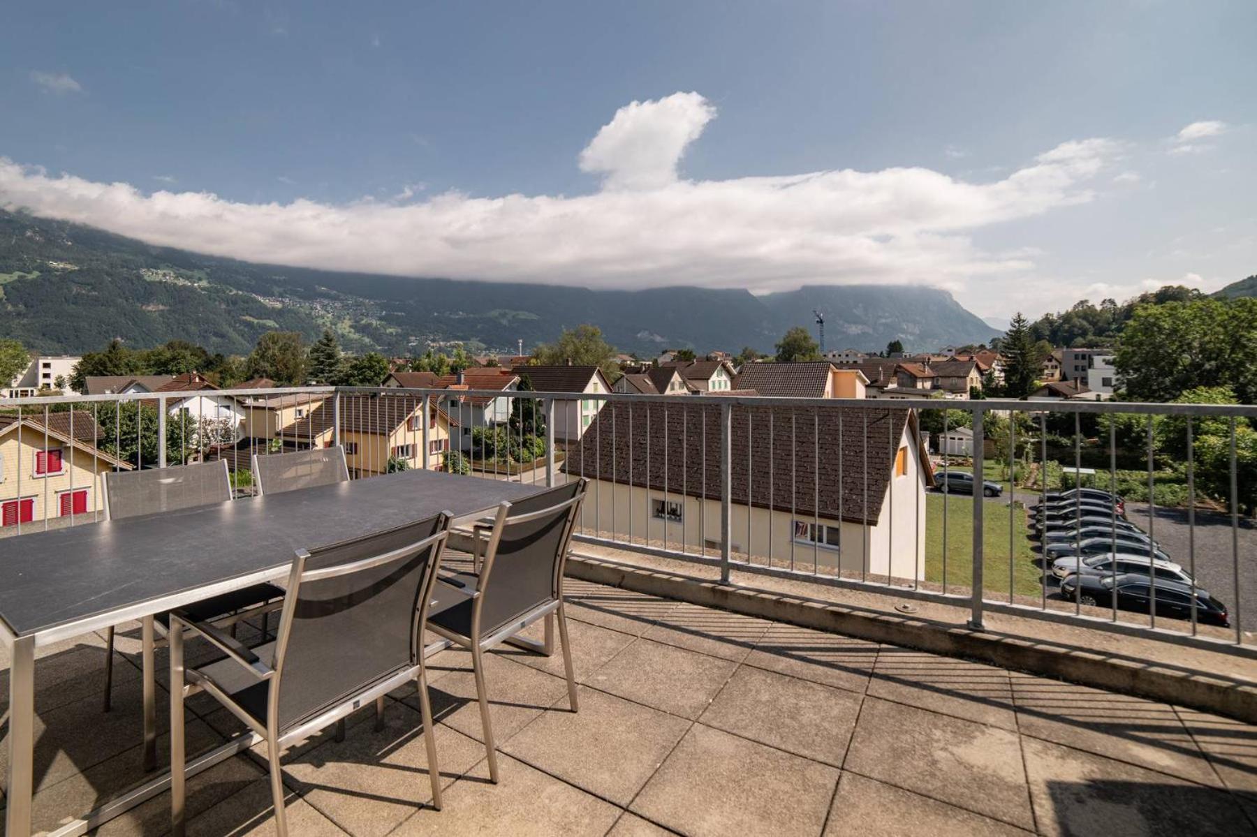 Wohntel - Wohnen Wie Im Hotel Sevelen Eksteriør billede